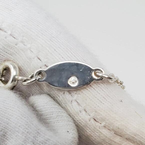 Disney Frozen Snowflake Rhinestone Necklace - Picture 10 of 11